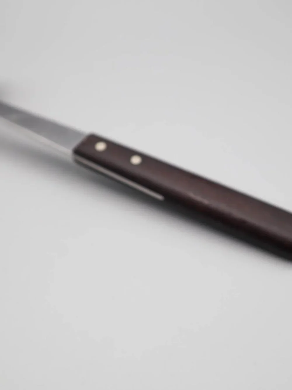 Vtg Imperial Ware Vanadium Stainless Steel & Wood Spatula Flipper Turner USA